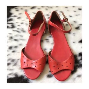 Madewell 1937 Red Sandals